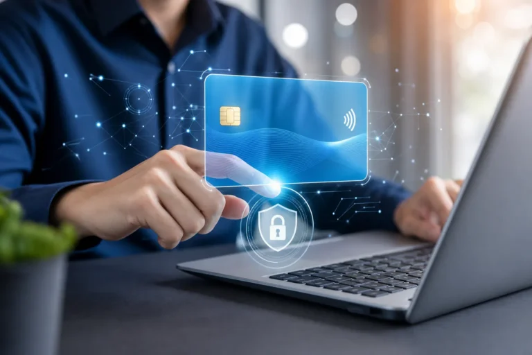 Carte bancaire virtuelle sécurisée pour paiement en ligne sécurisé