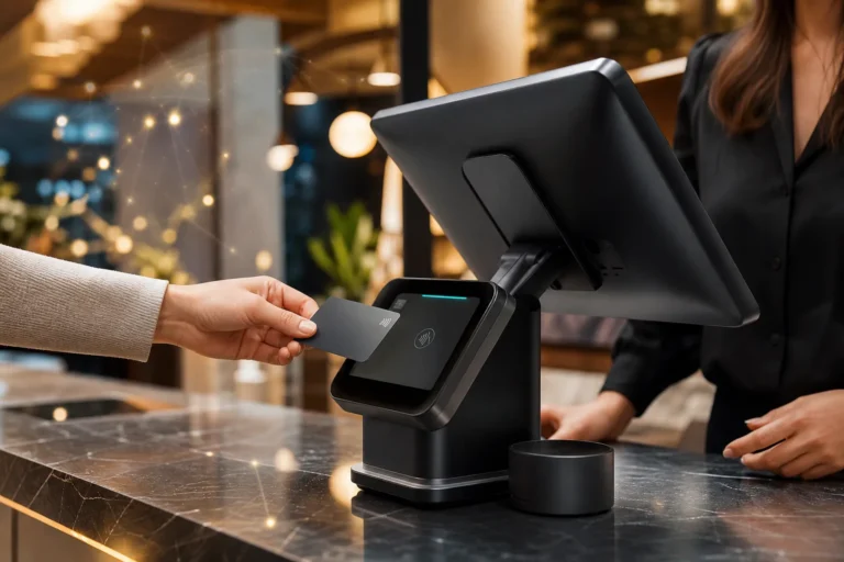 Terminal de paiement par carte en point de vente professionnel