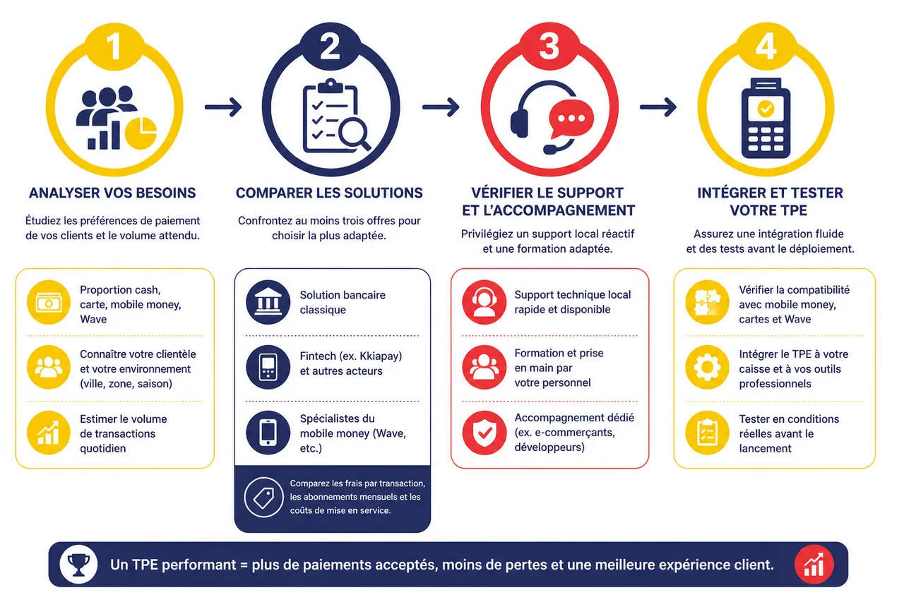 Pharmacie, restaurant, supermarché: quel dispositif d'encaissement selon votre activité , Comment choisir et intégrer un TPE performant pour votre activité en 2026?