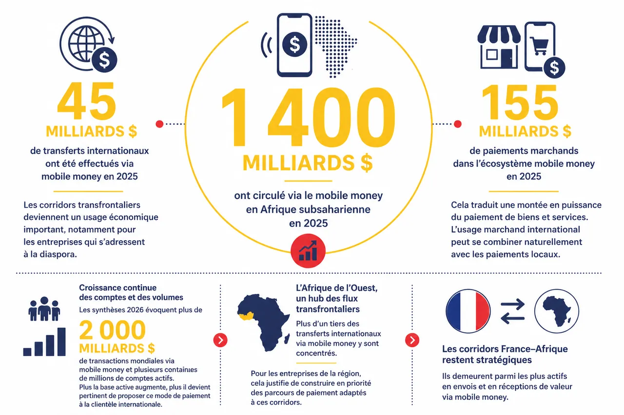 Recevoir des paiements depuis l'étranger: vendre à la diaspora et aux clients internationaux , Quelques chiffres utiles pour choisir sa stratégie de réception internationale
