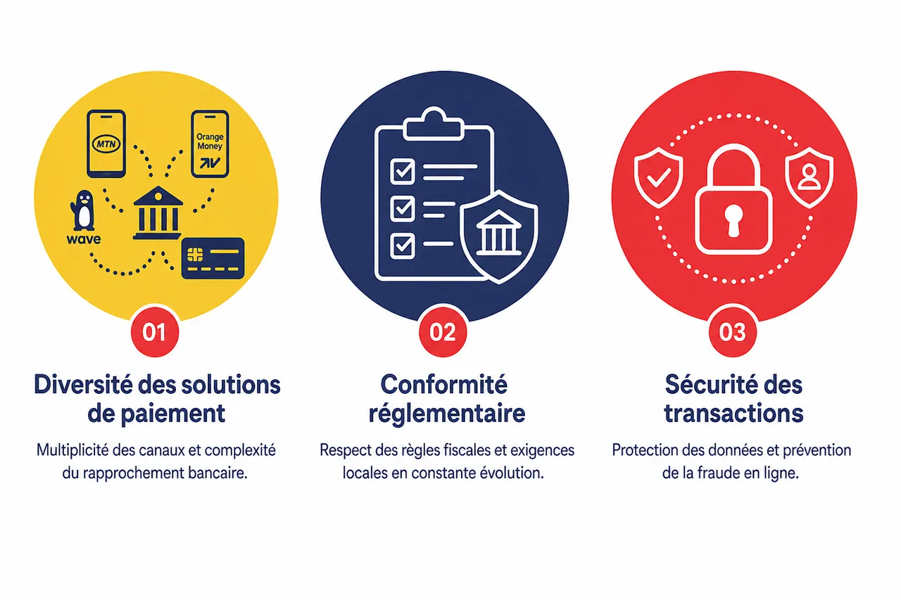 Encaissements en ligne et comptabilité des pme africaines comment structurer vos flux de paiements? , Défis et enjeux spécifiques pour les PME africaines