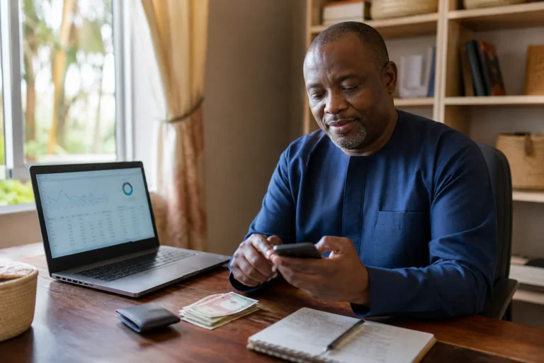 Paiements mobiles pour application de livraison en Afrique moderne