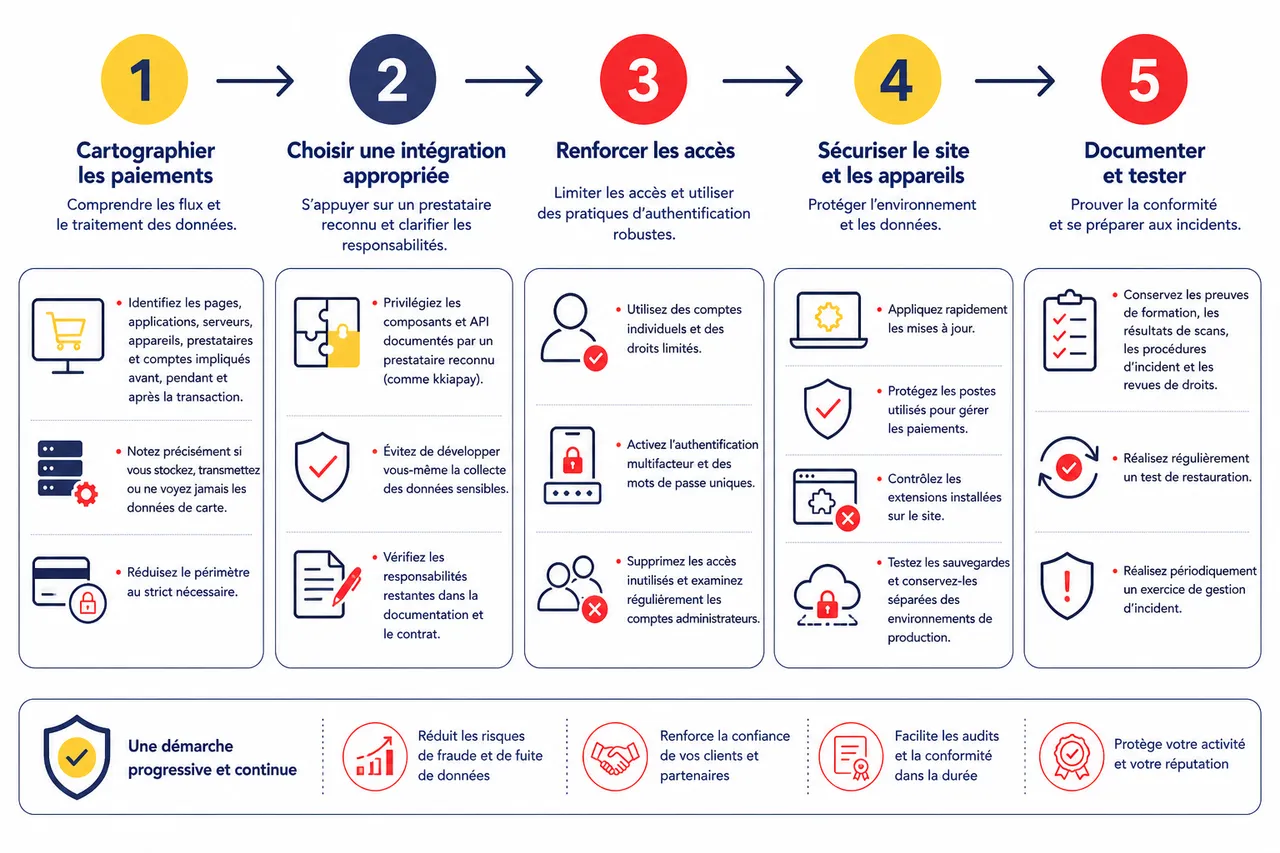 Quest-ce que la norme PCI DSS et pourquoi elle protège vos clients? , Comment avancer vers une conformité adaptée à votre activité?